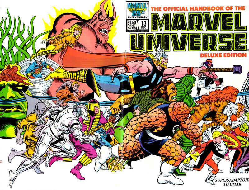 Official Handbook of the Marvel Universe #13