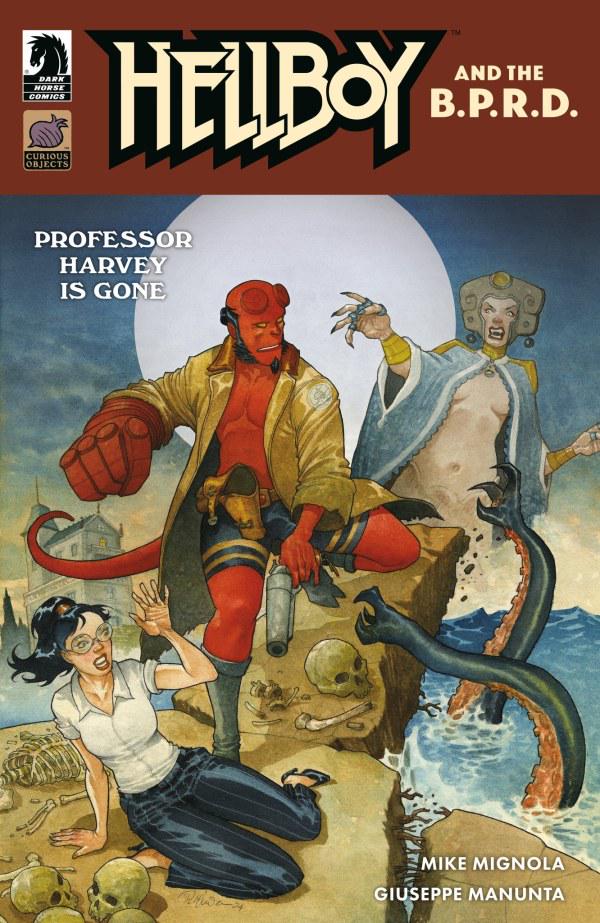 Hellboy and the B.P.R.D.: Professor Harvey is Gone #1