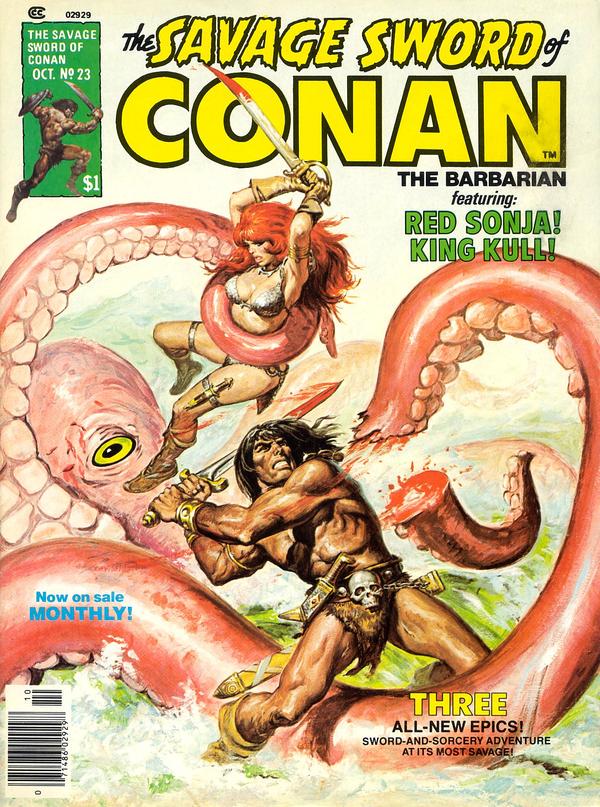 Savage Sword of Conan the Barbarian #23