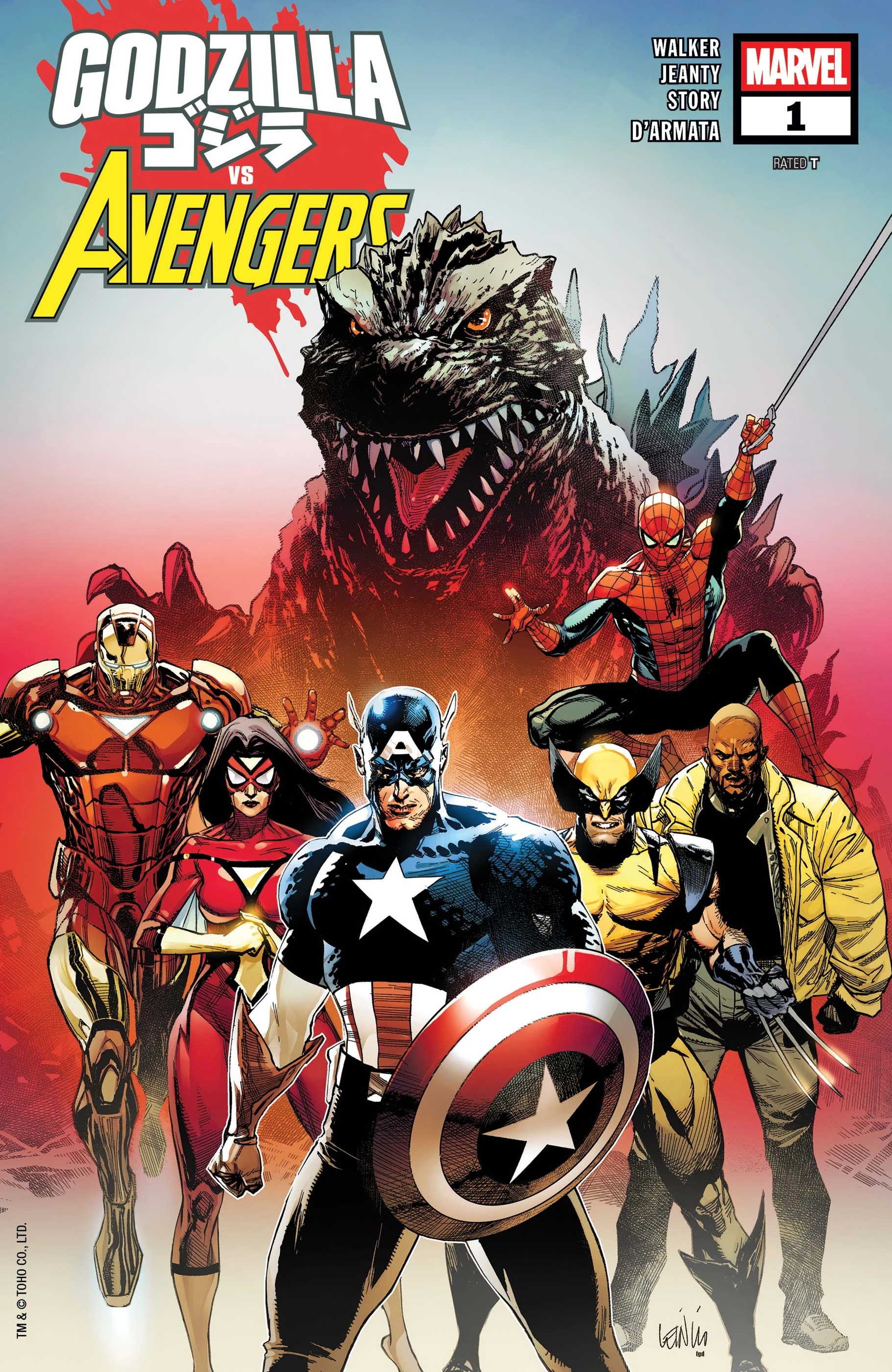 Godzilla vs. Avengers #1