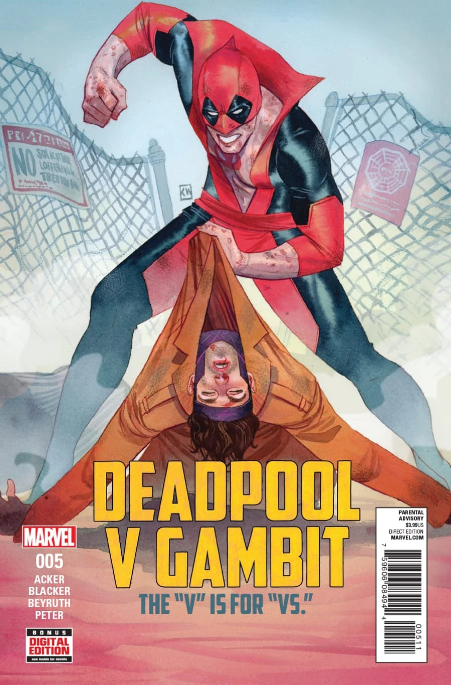 Deadpool V Gambit #5