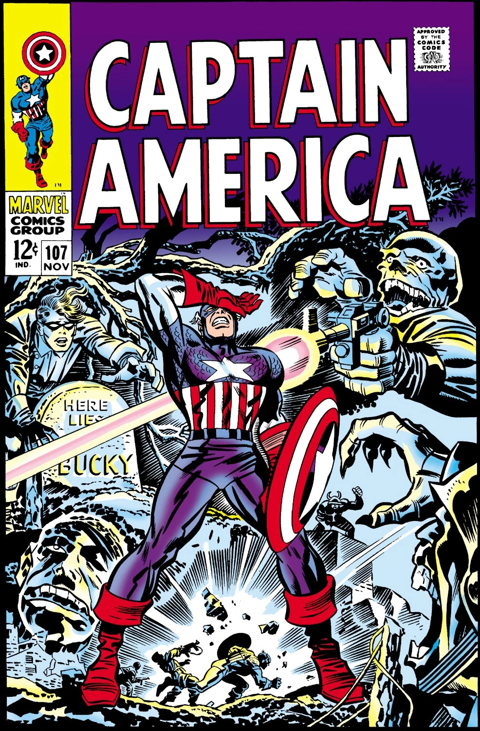 Captain America #107