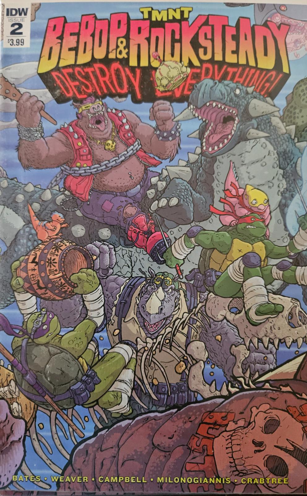 Teenage Mutant Ninja Turtles: Bebop & Rocksteady Destroy Everything #2
