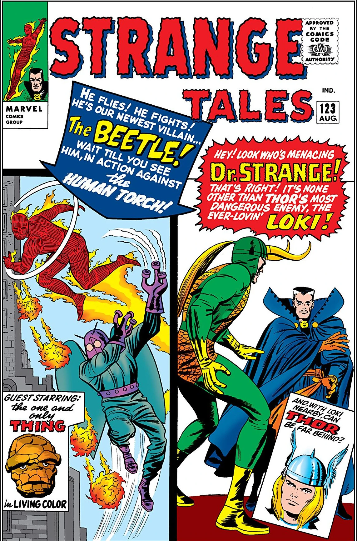 Strange Tales #123