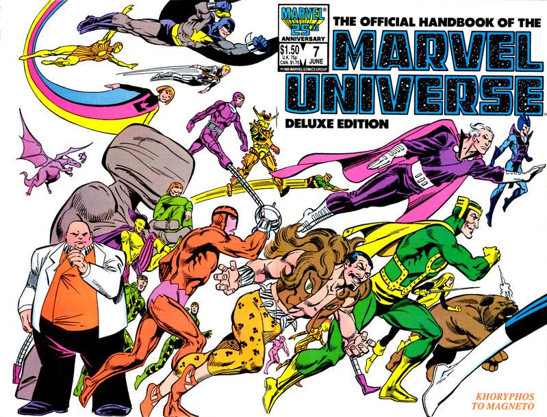 Official Handbook of the Marvel Universe #7