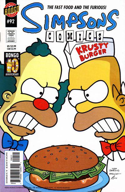 Simpsons Comics #92