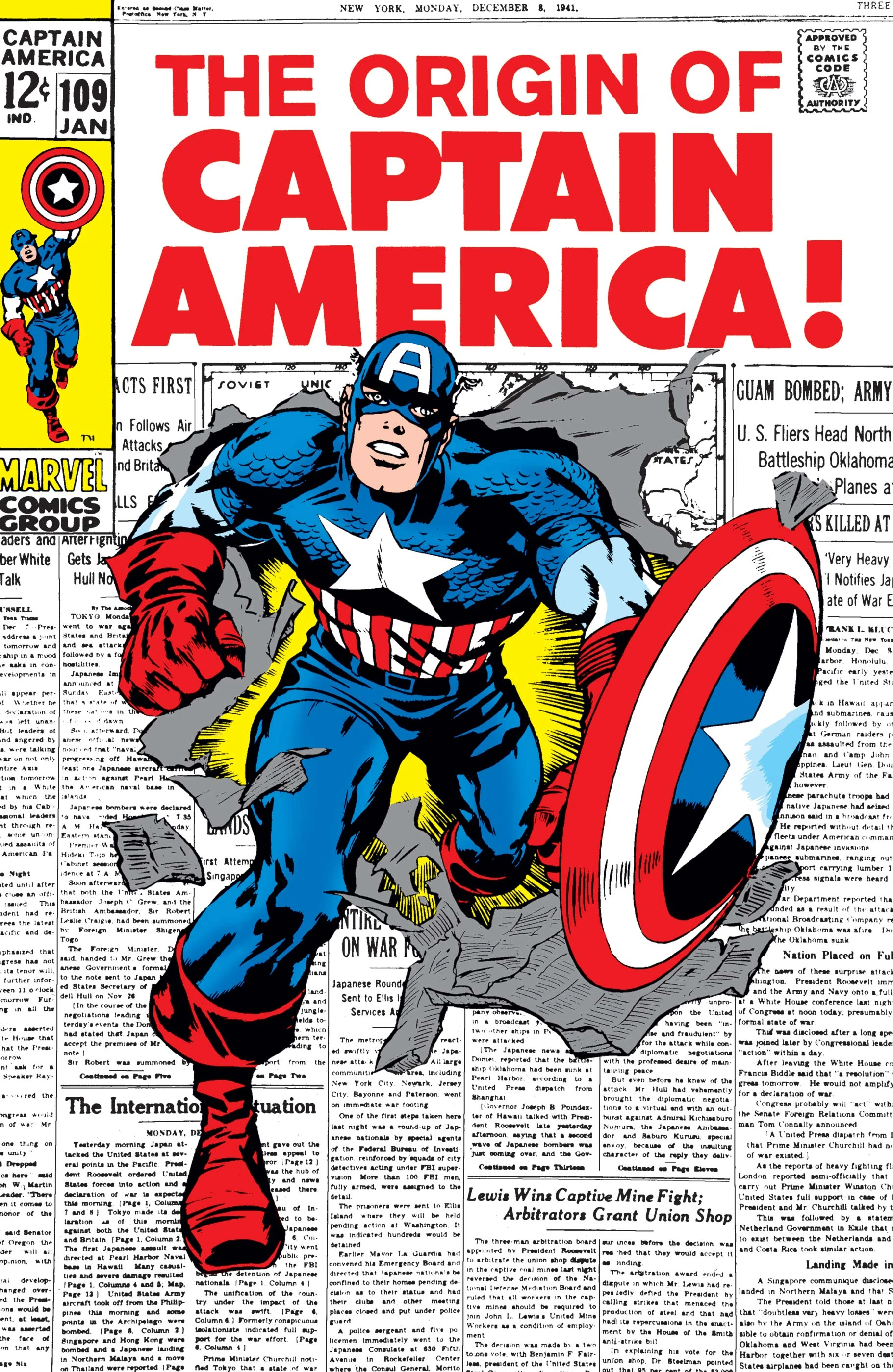 Captain America #109