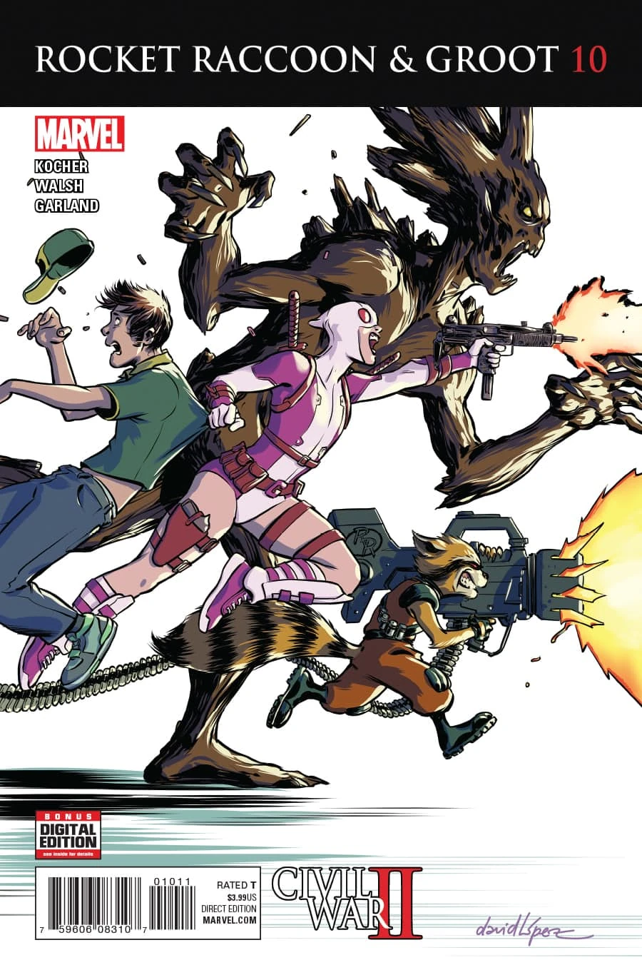 Rocket Raccoon and Groot #10