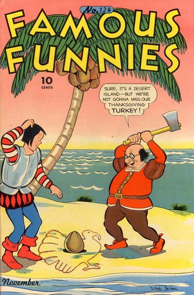 Famous Funnies #124