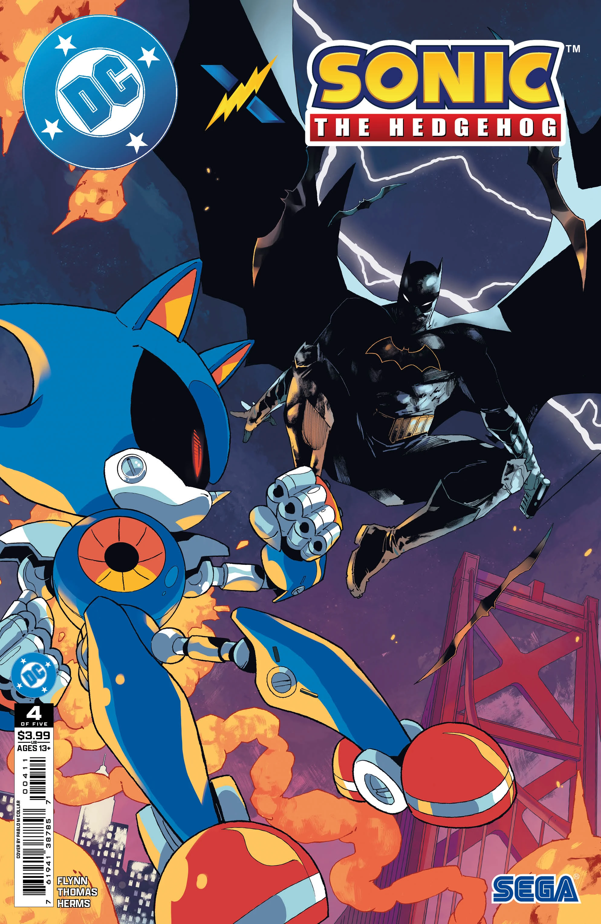 DC x Sonic the Hedgehog #4