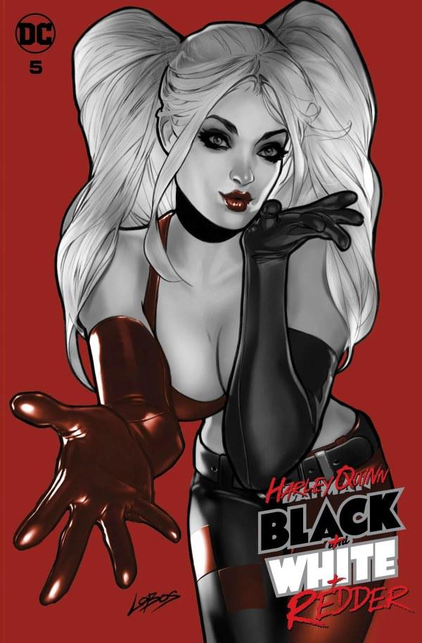 Harley Quinn: Black + White + Redder #5