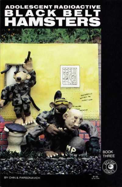 Adolescent Radioactive Black Belt Hamsters #3