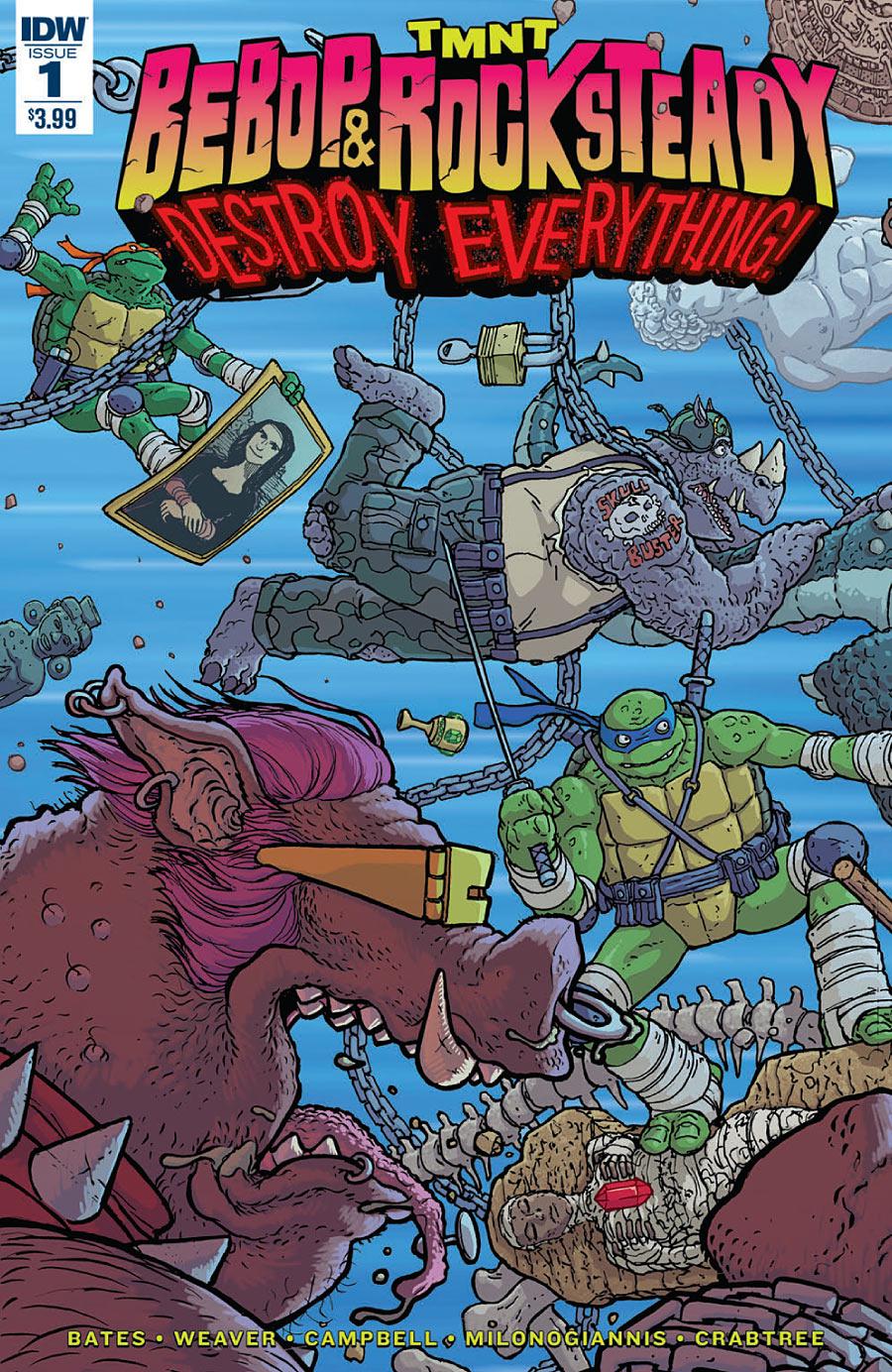 Teenage Mutant Ninja Turtles: Bebop & Rocksteady Destroy Everything #1