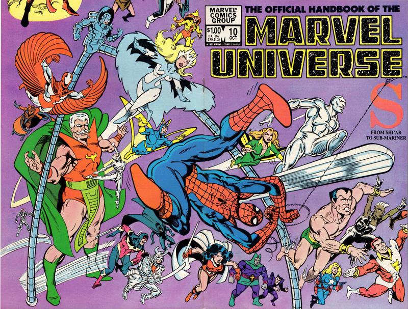 Official Handbook of the Marvel Universe #10
