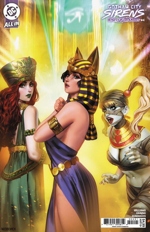 Gotham City Sirens: Unfit for Orbit #4