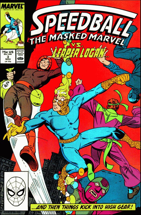 Speedball: The Masked Marvel #3