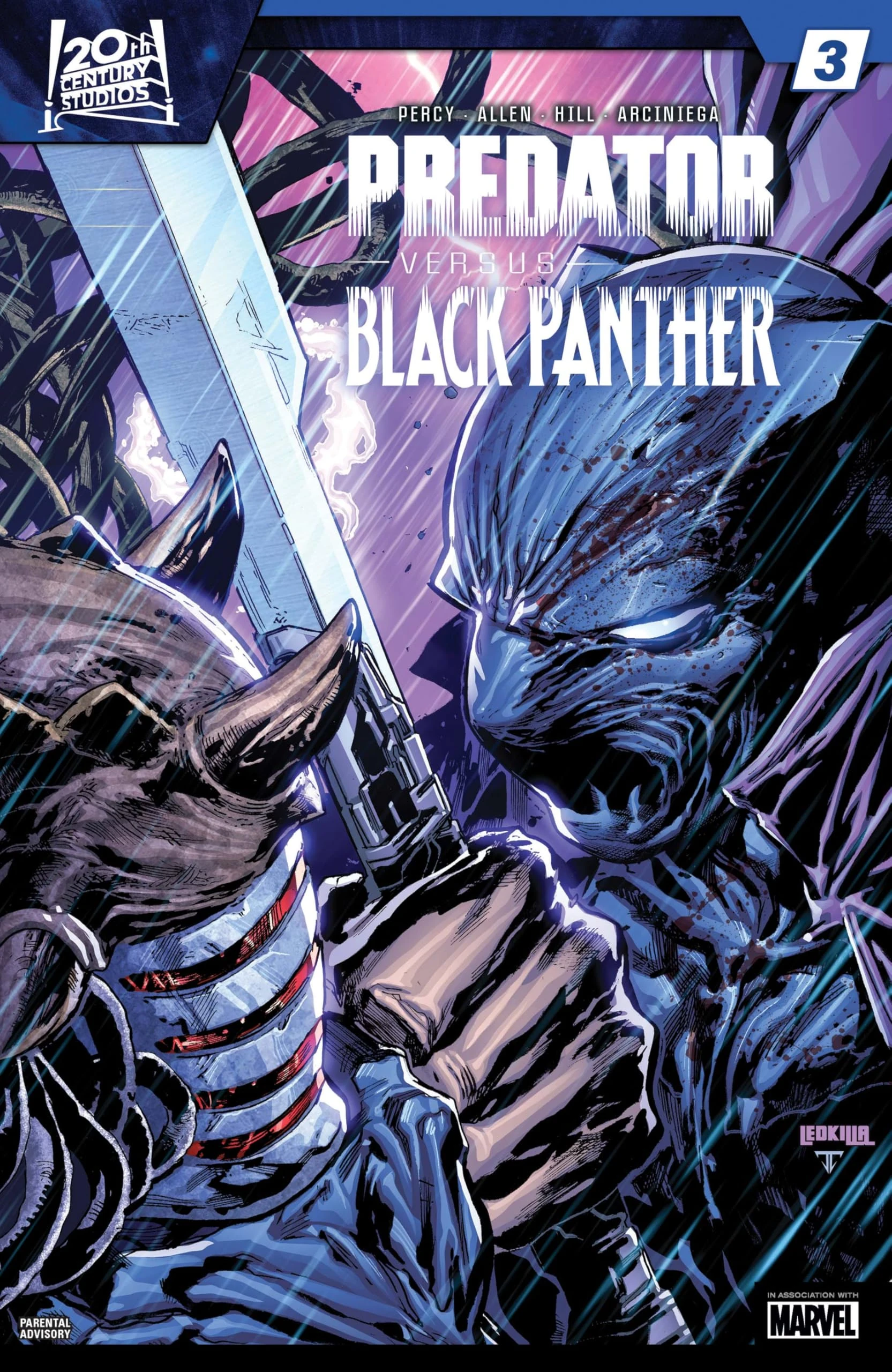 Predator vs. Black Panther #3