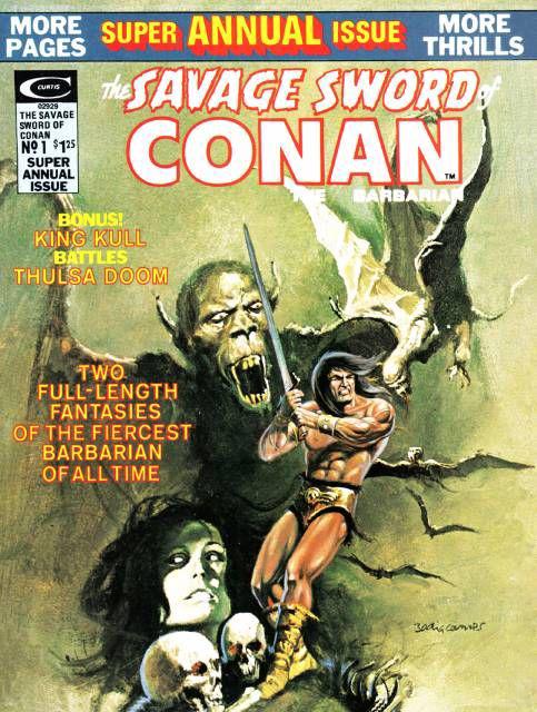 Savage Sword of Conan the Barbarian #1