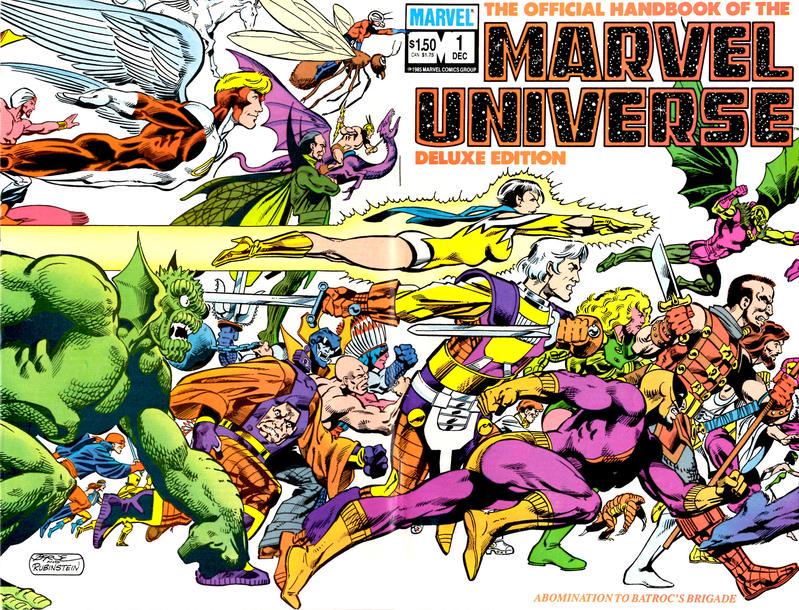 Official Handbook of the Marvel Universe #1