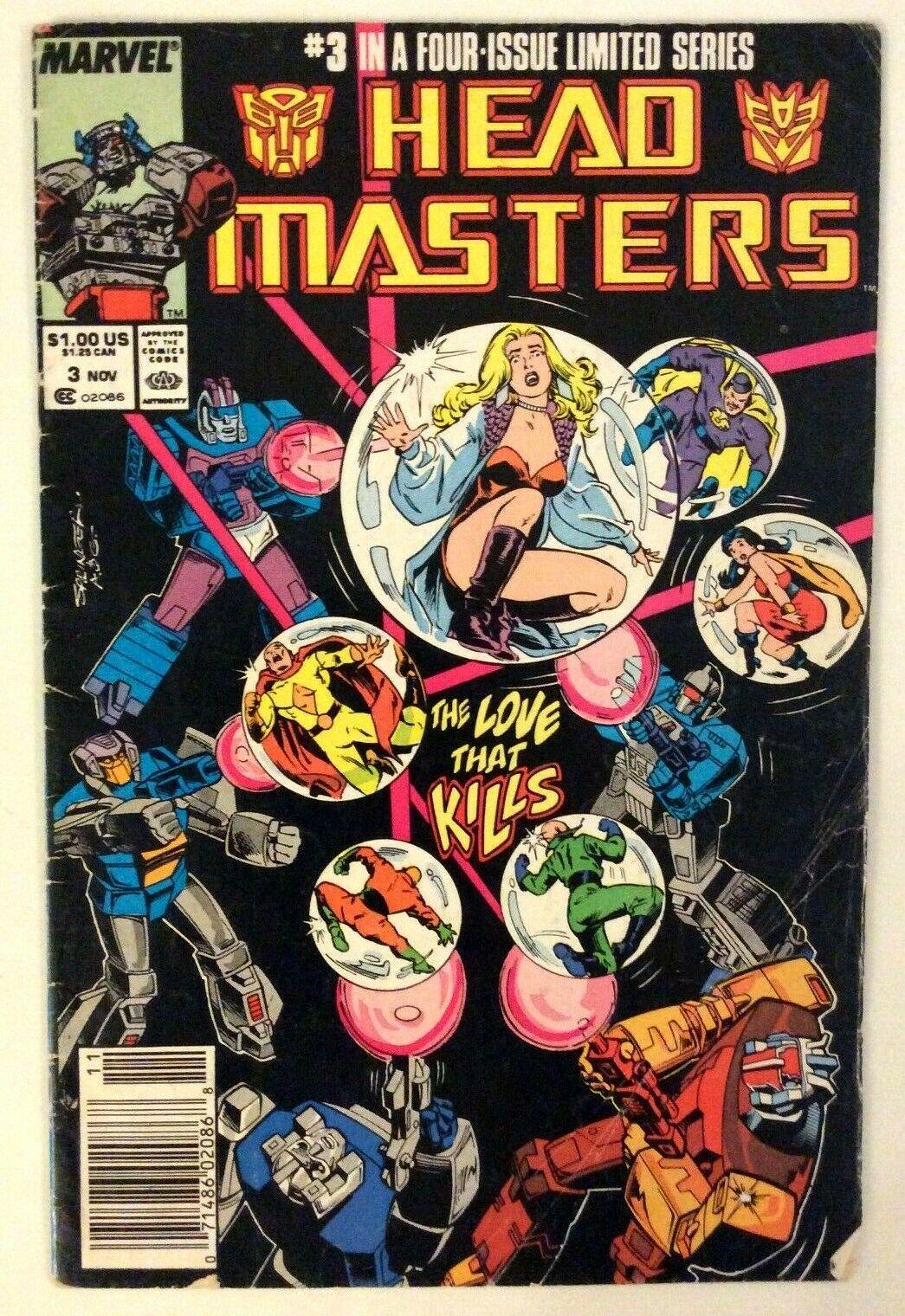 The Transformers: Headmasters #3