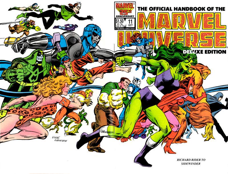 Official Handbook of the Marvel Universe #11
