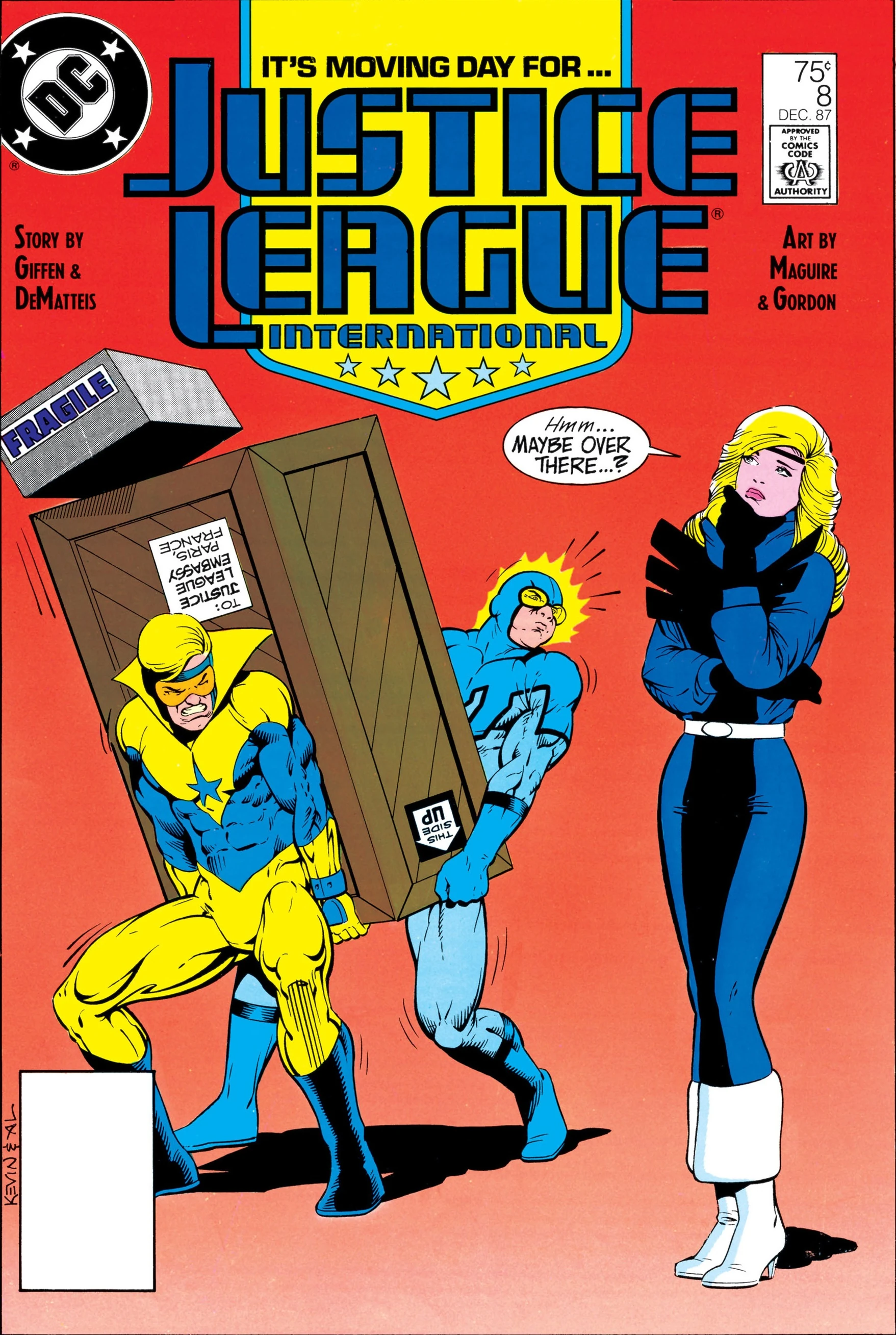 Justice League International #8