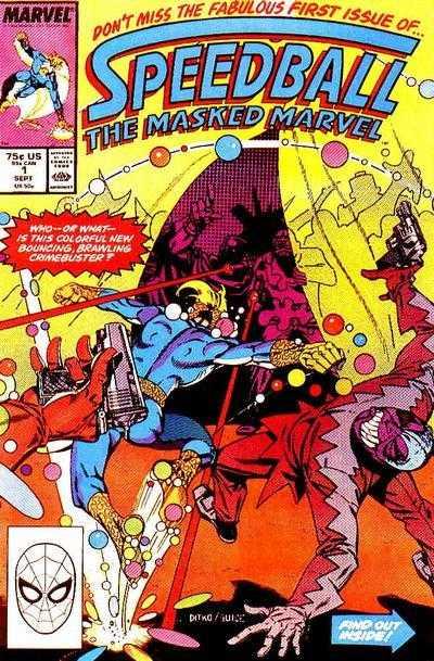 Speedball: The Masked Marvel #1